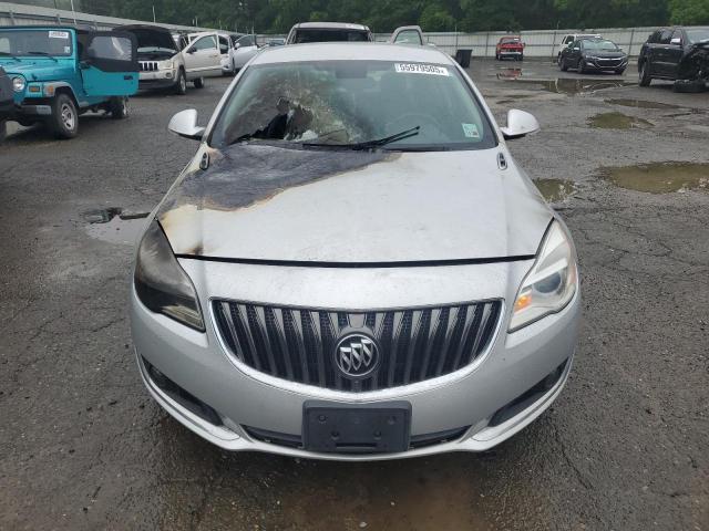 2G4GK5EX1G9195047 - 2016 BUICK REGAL SILVER photo 5