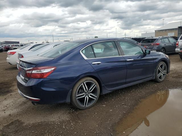 1HGCR2F10HA162412 - 2017 HONDA ACCORD SPORT SPECIAL EDITION BLUE photo 3