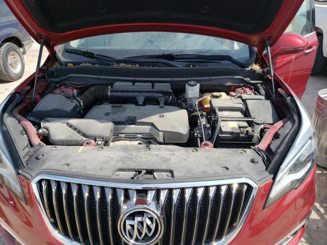 LRBFXASA1HD146878 - 2017 BUICK ENVISION PREFERRED RED photo 12