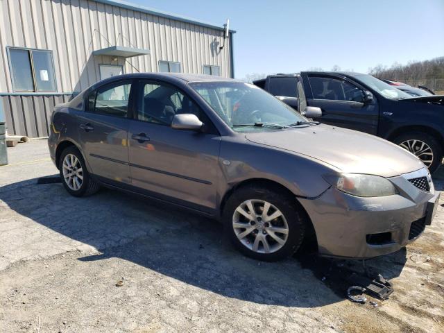 JM1BK12G481802849 - 2008 MAZDA 3 I GRAY photo 4