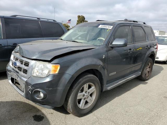 1FMCU49H28KC16686 - 2008 FORD ESCAPE HEV CHARCOAL photo 1