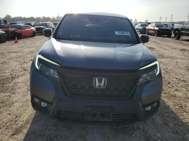 5FNYF7H56KB010952 - 2019 HONDA PASSPORT EXL رمادي صورة 5