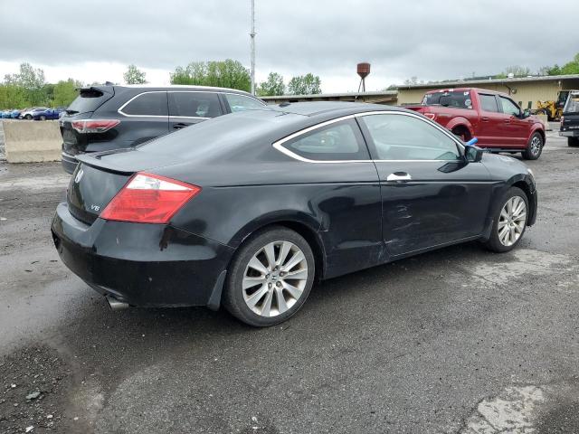 1HGCS2B80AA006240 - 2010 HONDA ACCORD EXL BLACK photo 3