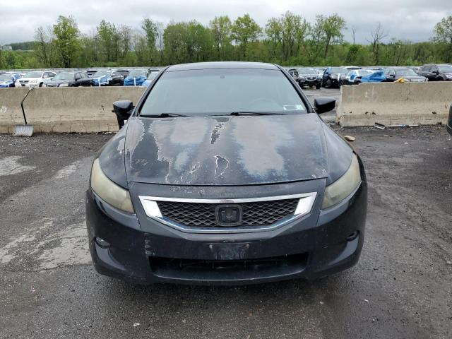 1HGCS2B80AA006240 - 2010 HONDA ACCORD EXL BLACK photo 5