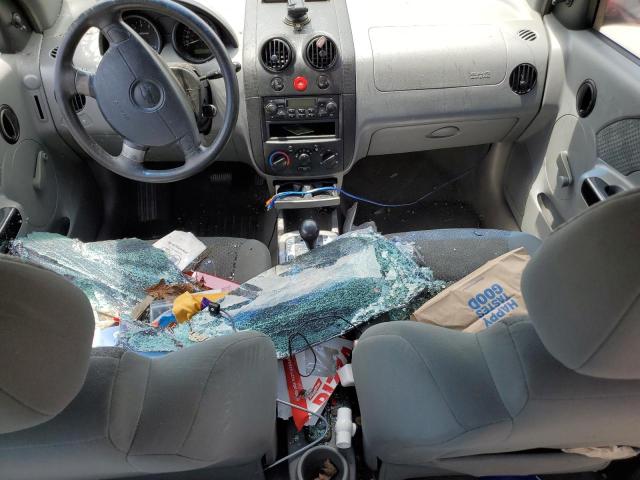 KL1TD52625B321265 - 2005 CHEVROLET AVEO BASE RED photo 8