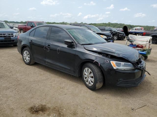 3VW2K7AJ7BM083782 - 2011 VOLKSWAGEN JETTA BASE 黑色 照片 4