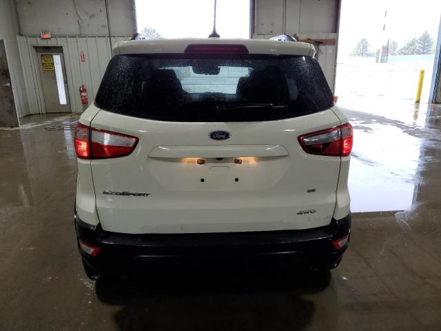MAJ6S3GL7NC474125 - 2022 FORD ECOSPORT SE თეთრი ფოტო 6