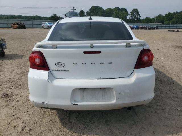 1B3BD1FB7BN556891 - 2011 DODGE AVENGER MAINSTREET WHITE photo 6