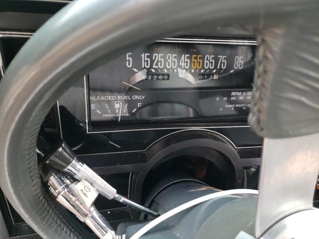 1G4GJ1177HP419961 - 1987 BUICK REGAL 黑色 照片 9