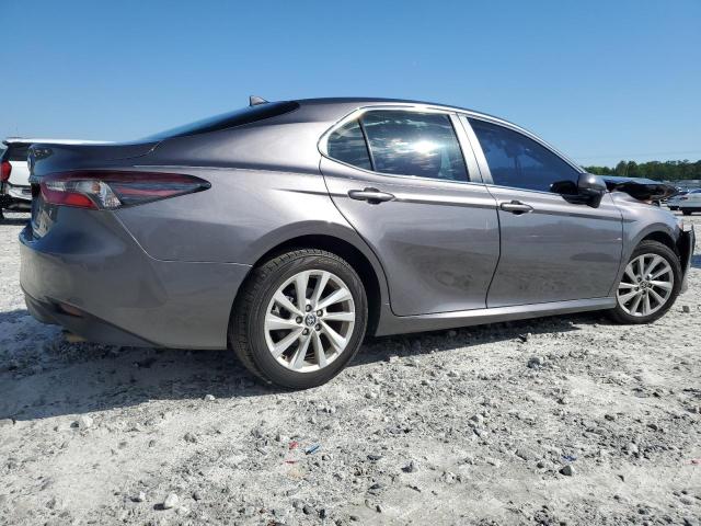 4T1C11AKXMU601796 - 2021 TOYOTA CAMRY LE GRAY photo 3