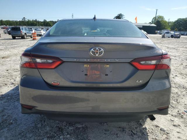 4T1C11AKXMU601796 - 2021 TOYOTA CAMRY LE GRAY photo 6