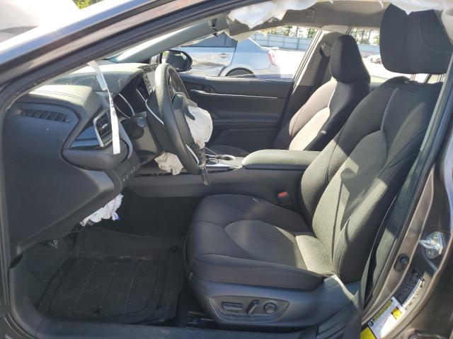 4T1C11AKXMU601796 - 2021 TOYOTA CAMRY LE GRAY photo 7