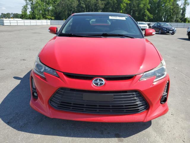 JTKJF5C71FJ007169 - 2015 TOYOTA SCION TC Qırmızı foto 5