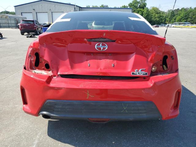 JTKJF5C71FJ007169 - 2015 TOYOTA SCION TC Qırmızı foto 6