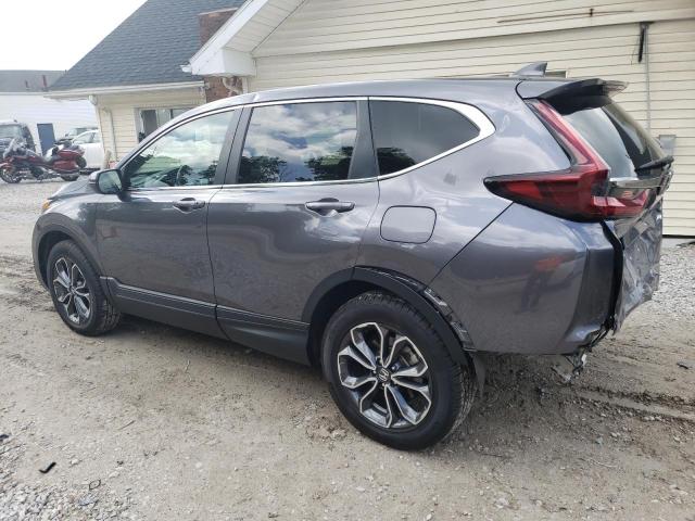 5J6RW2H8XLL037744 - 2020 HONDA CR-V EXL GRAY photo 2