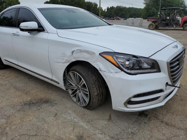 KMHGN4JE7JU234062 - 2018 GENESIS G80 BASE WHITE photo 9