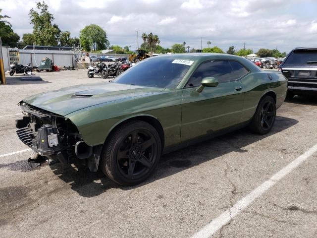 2C3CDZAG7KH638024 - 2019 DODGE CHALLENGER SXT GREEN photo 1