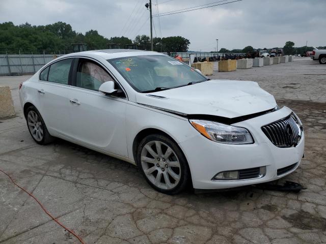 2G4GU5GV2C9153356 - 2012 BUICK REGAL PREMIUM WHITE photo 4