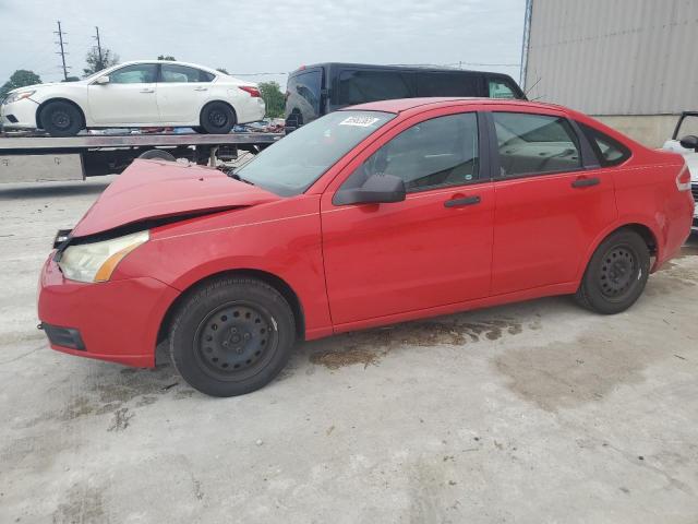1FAHP34N88W179439 - 2008 FORD FOCUS S/SE RED photo 1