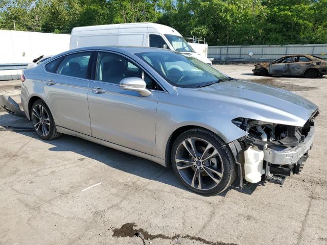 3FA6P0D93LR175187 - 2020 FORD FUSION TITANIUM SILVER photo 4