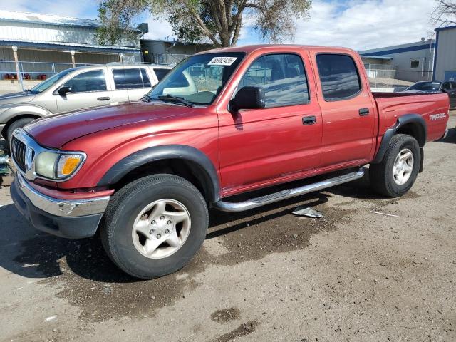5TEGN92NX2Z014116 - 2002 TOYOTA TACOMA DOUBLE CAB PRERUNNER RED photo 1