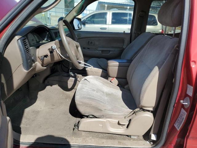 5TEGN92NX2Z014116 - 2002 TOYOTA TACOMA DOUBLE CAB PRERUNNER RED photo 7