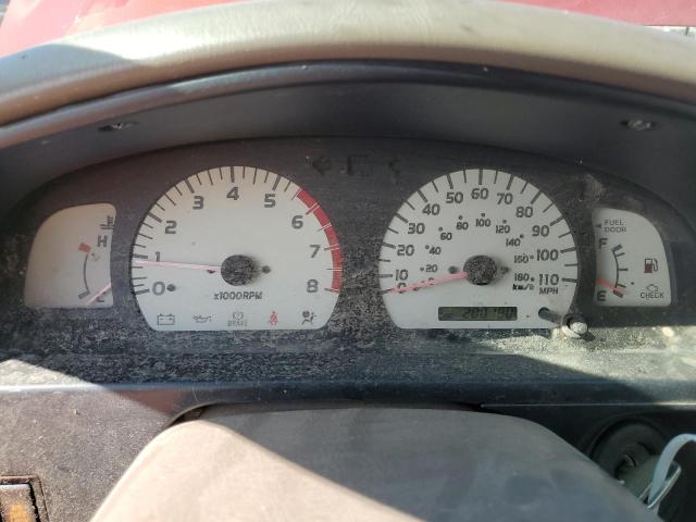 5TEGN92NX2Z014116 - 2002 TOYOTA TACOMA DOUBLE CAB PRERUNNER RED photo 9