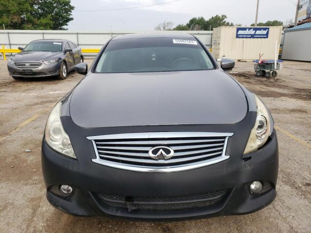 JN1CV6AR5DM755743 - 2013 INFINITI G37 CHARCOAL photo 5