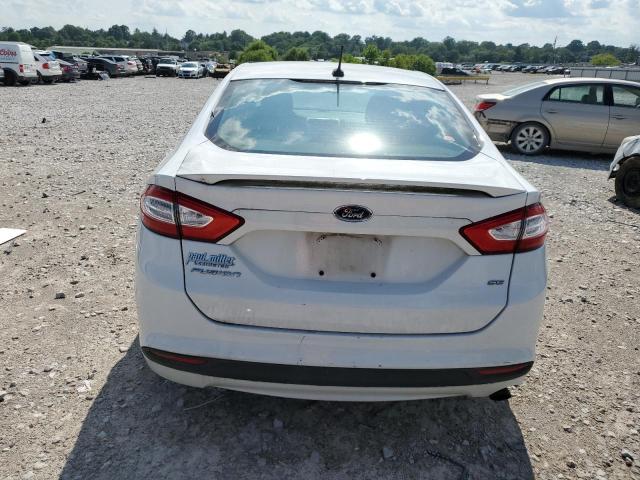 1FA6P0H77E5377044 - 2014 FORD FUSION SE WHITE photo 6