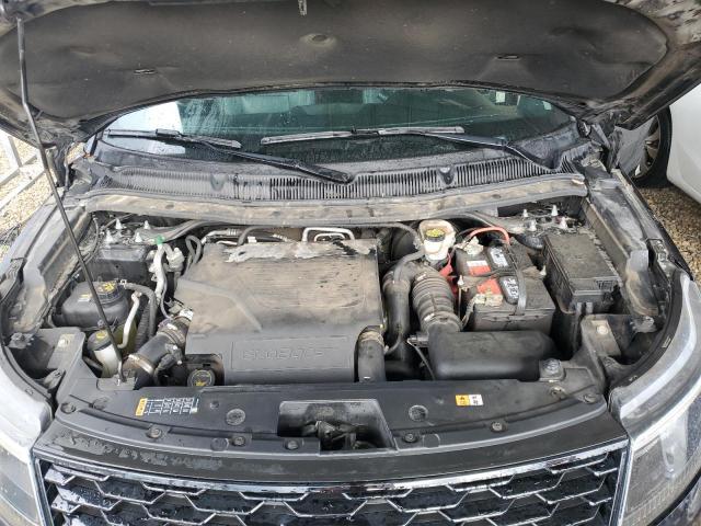 1FM5K8GT0KGA76919 - 2019 FORD EXPLORER SPORT BLACK photo 12