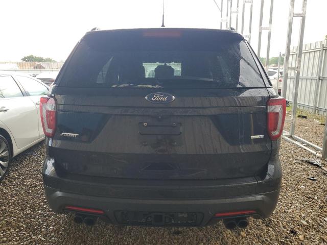 1FM5K8GT0KGA76919 - 2019 FORD EXPLORER SPORT BLACK photo 6