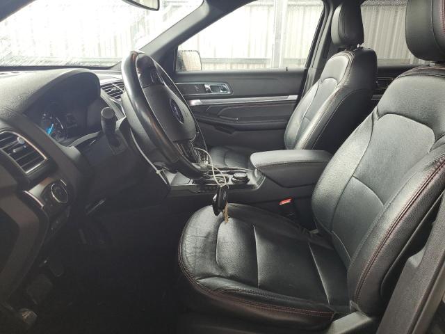 1FM5K8GT0KGA76919 - 2019 FORD EXPLORER SPORT BLACK photo 7
