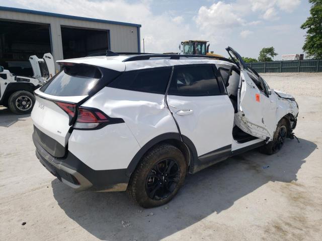 5XYK7CAF9PG029638 - 2023 KIA SPORTAGE X-PRO WHITE photo 3