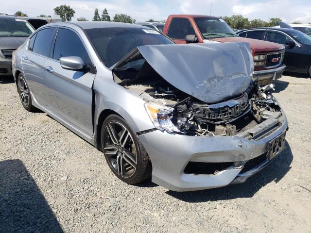 1HGCR2F14HA081106 - 2017 HONDA ACCORD SPORT SPECIAL EDITION SILVER photo 4