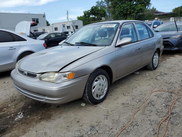 1NXBR12E2WZ075857 - 1998 TOYOTA COROLLA VE GRAY photo 1