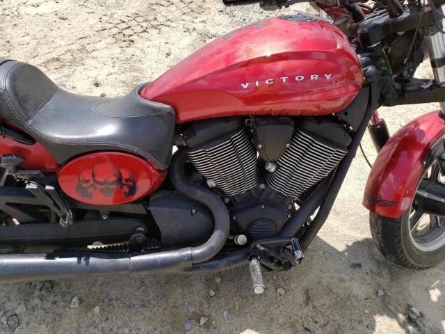 5VPMB36N7D3010241 - 2013 VICTORY MOTORCYCLES JUDGE Қызыл фото 5