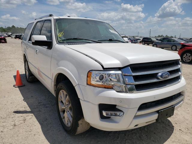 1FMJU1KT0FEF33365 - 2015 FORD EXPEDITION LIMITED WHITE photo 1