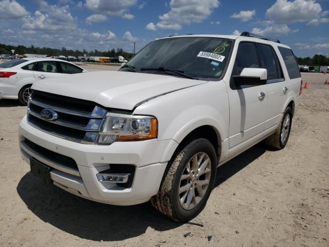1FMJU1KT0FEF33365 - 2015 FORD EXPEDITION LIMITED WHITE photo 2