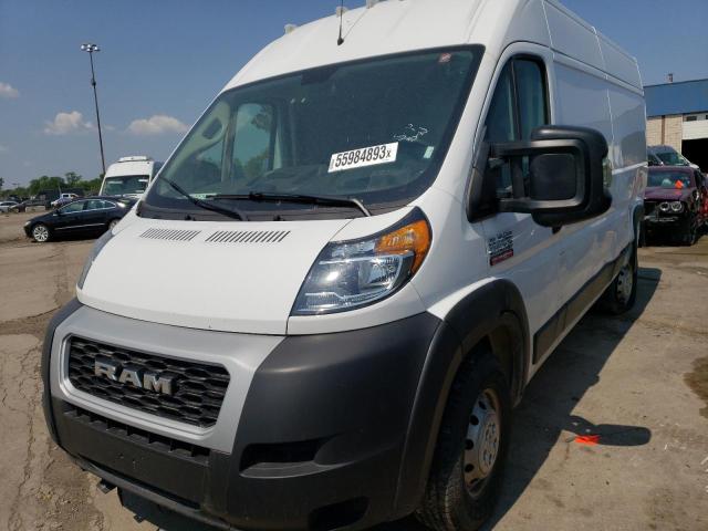 3C6LRVDG5ME521498 - 2021 RAM PROMASTER 2500 HIGH 白色 照片 1