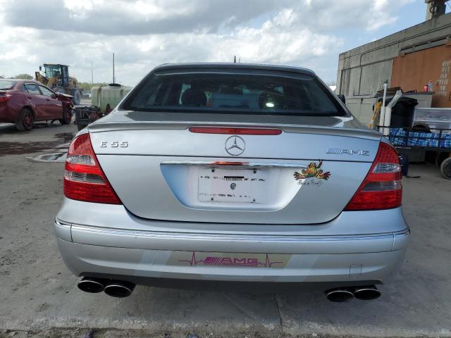 WDBUF76J53A278124 - 2003 MERCEDES-BENZ E 55 AMG SILVER photo 6