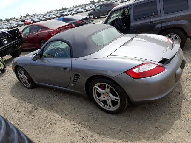 WP0CB29825S730466 - 2005 PORSCHE BOXSTER S GRAY photo 2