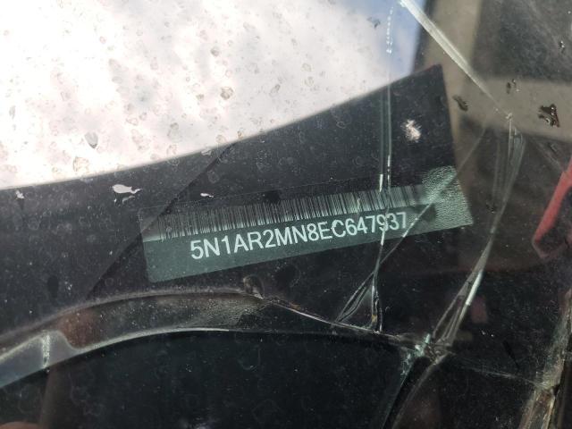 5N1AR2MN8EC647937 - 2014 NISSAN PATHFINDER S RED photo 13