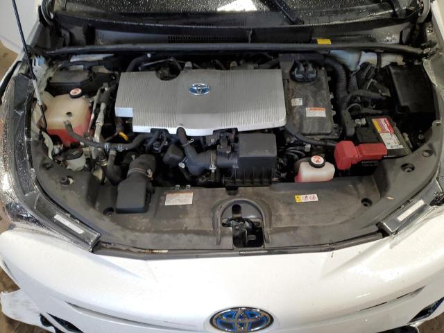 JTDKBRFU0J3057820 - 2018 TOYOTA PRIUS 白色 照片 11