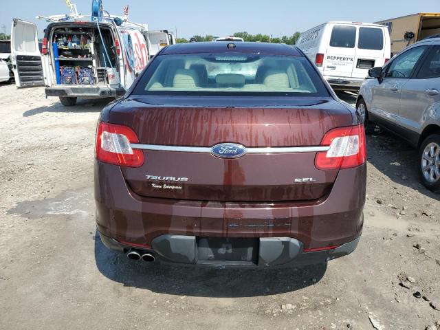 1FAHP2EW9AG147987 - 2010 FORD TAURUS SEL PURPLE photo 6