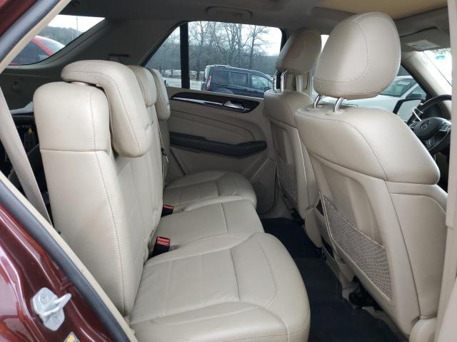 4JGDA5HB5EA425194 - 2014 MERCEDES-BENZ ML 350 4MATIC BURGUNDY photo 11