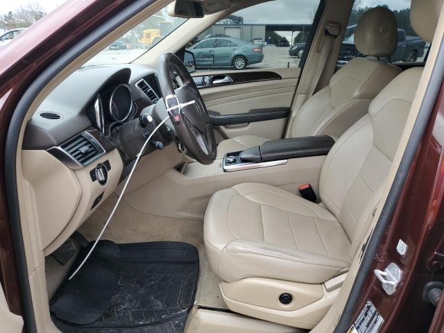4JGDA5HB5EA425194 - 2014 MERCEDES-BENZ ML 350 4MATIC BURGUNDY photo 7