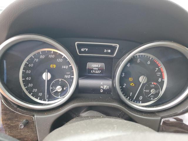 4JGDA5HB5EA425194 - 2014 MERCEDES-BENZ ML 350 4MATIC BURGUNDY photo 9