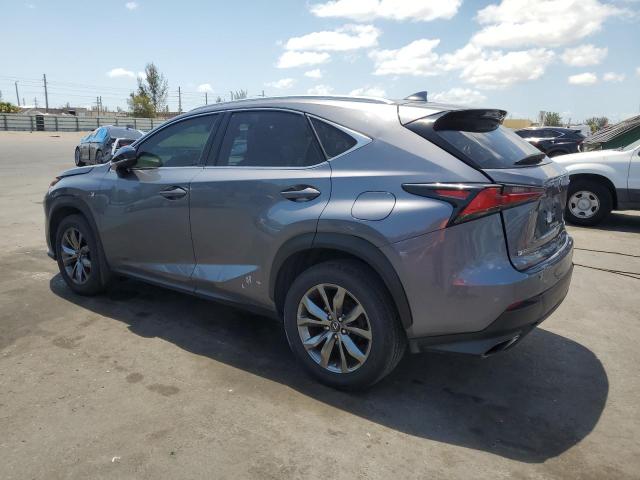 JTJYARBZ8K2131763 - 2019 LEXUS NX 300 BASE ნაცრისფერი ფოტო 2