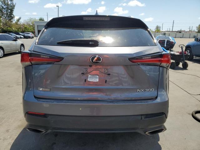 JTJYARBZ8K2131763 - 2019 LEXUS NX 300 BASE ნაცრისფერი ფოტო 6