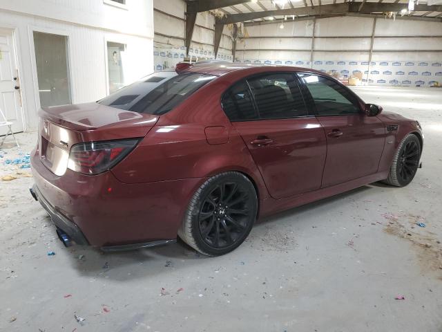 WBSNB93546B582055 - 2006 BMW M5 BURGUNDY photo 3